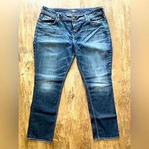 Silver Jeans Elyse Straight Size 18/L32